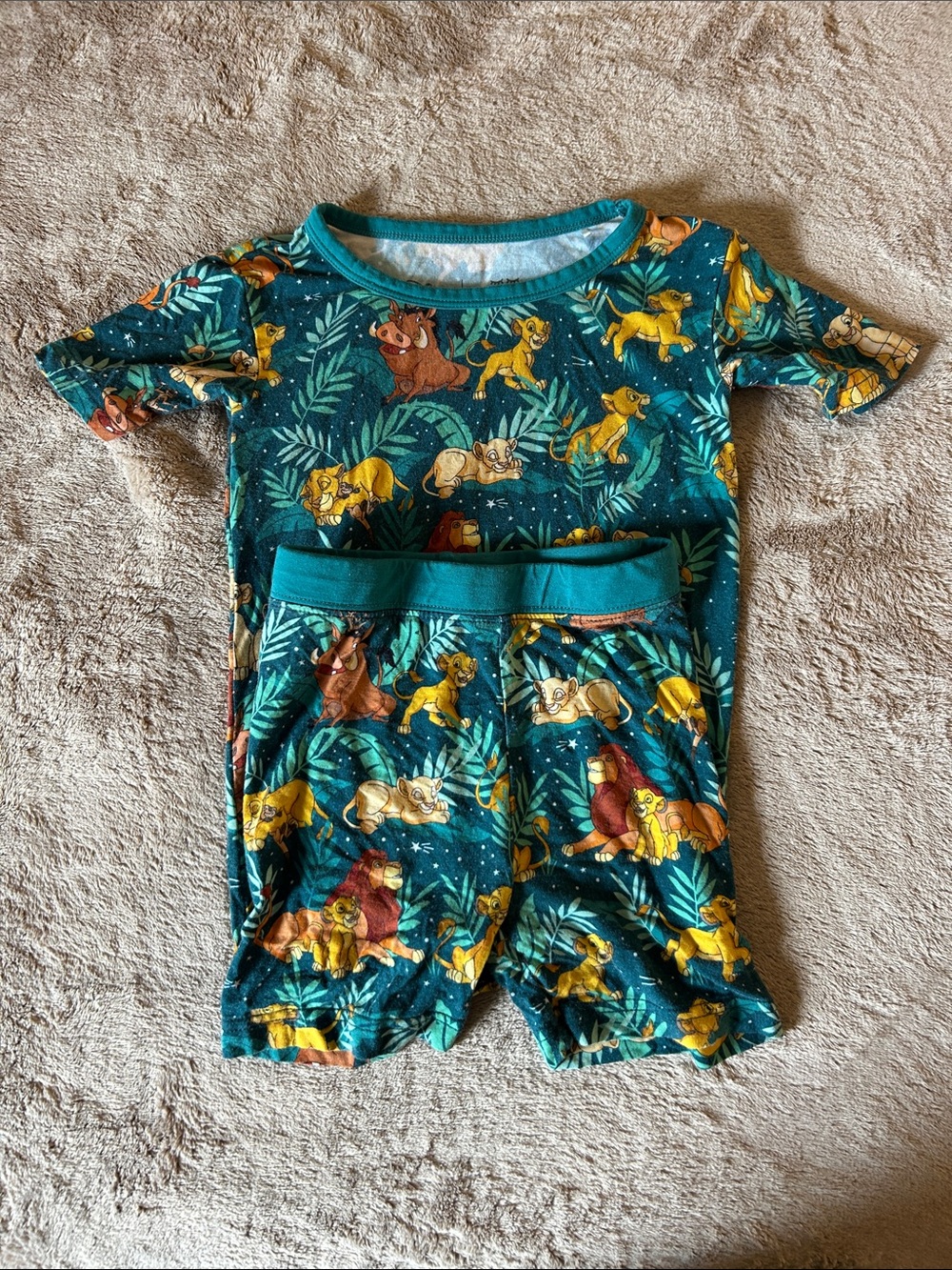 Little Sleepies Pajamas Lion King 3T